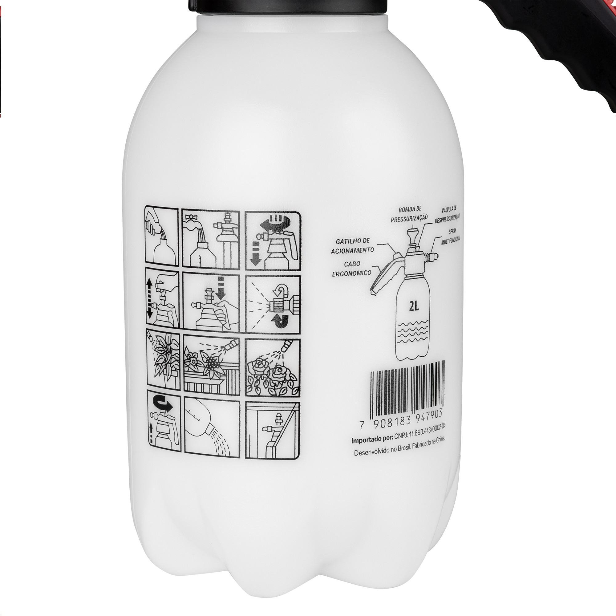 Pulverizador Borrifador Manual 2L ZPM – Zimmer